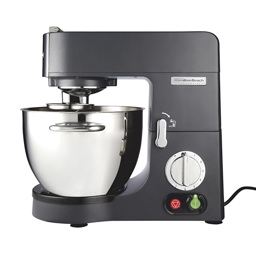 Hamilton Beach Commercial CPM800 8 Quart Stand Mixer, Die-Cast Aluminum, Black