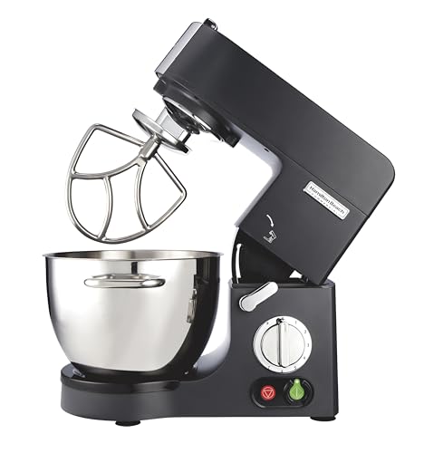 Hamilton Beach Commercial CPM800 8 Quart Stand Mixer, Die-Cast Aluminum, Black