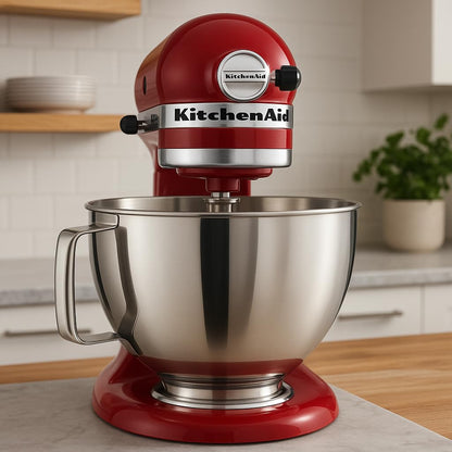 Kitchen Aid Tilt-Head Stand Mixer 4.5 Quart KSM85PBER, Empire Red