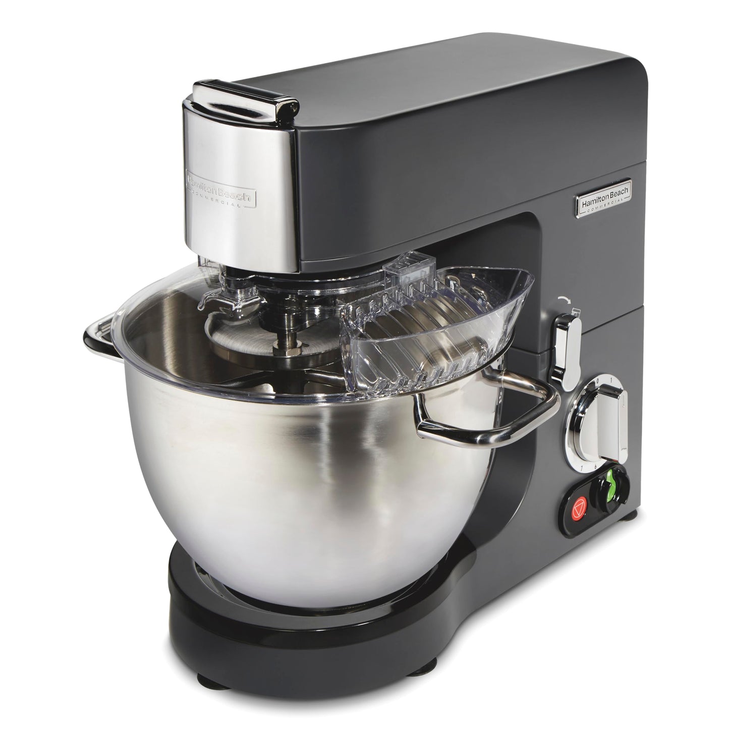 Hamilton Beach Commercial CPM800 8 Quart Stand Mixer, Die-Cast Aluminum, Black